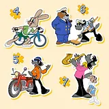 Пазл В-PU04101 Ну погоди (Castorland)