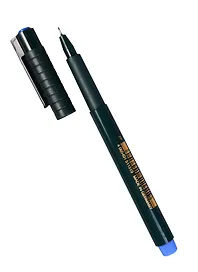 Капиллярная ручка синяя 0,4 мм, Finepen, Faber-Castell