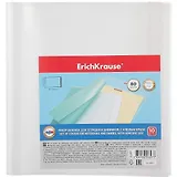 Обложки 10шт д/тетрадей и дневников "Fizzy Clear" с клеевым краем, 212*395мм, 80мкм, Erich Krause