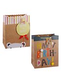 Пакет А4 32*26*13 "Happy birthday craft" нейтр., бум.мат.ламинат - 2