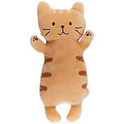 Мягкая игрушка Кот бежевый в полосочку на спине (45/50см)