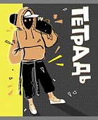 Тетрадь общая «Street life (Эксклюзив)», 48 листов в клетку, A5, в ассортименте - Listoff - 2