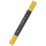 Маркер художественный "Сонет" желто-оливковый, двухсторон., тонк. и широк.долото, Сонет