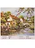 Алмазная мозаика на подрамнике Весенний город (S-694) (33 цвета) (40х50см) (на подрамнике) (коробка) (Schreiber) - 1