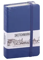 Скетчбук 9*14 80л "Sketchmarker" королевский синий, нелинованн. 140г/м2, слоновая кость, тв.обл.