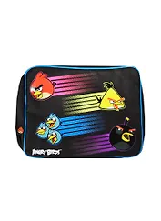 Сумка молодежная "ANGRY BIRDS" 27*35*11см, ремень через плечо, полиэстер, Angry Birds