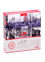 Пазл Триптих Париж, Лондон, Нью-Йорк Via - Terra 3х500эл 05593