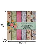 Бумага для скрапбукинга «Enjoying the Fragrance», 12 листов, 30,5х30,5 см, 6 дизайнов - 1