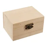 Набор для творчества. Шкатулка для росписи Прямоугольная 5,7*9,8*7,8/6,0*10,9*8,3 (дерево)