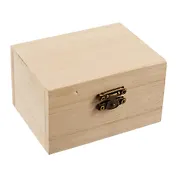 Набор для творчества. Шкатулка для росписи Прямоугольная 5,7*9,8*7,8/6,0*10,9*8,3 (дерево)