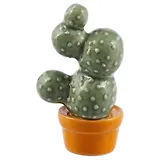 Фигурка Кактус в цветном горшке (керамика) (8,5×5) (12-07132-18009)