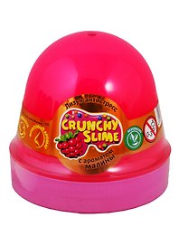 Игрушка-лизун «Crunchy slime Малина», Mr.Boo