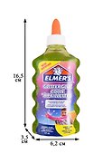 Клей для слаймов Elmers, 177 мл, с блёстками, зелёный - 1