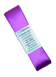Лента атласная ТМ Gamma 25мм ( 1 ) AL-25P 5,4м №046 лиловый