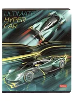 Тетрадь в клетку Hatber, "Автоспорт", 48 листов, в ассортименте