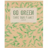 Тетрадь в клетку Listoff, Eco-friendly, 48 листов, в ассортименте