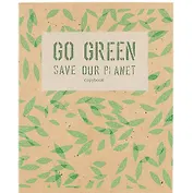 Тетрадь в клетку Listoff, Eco-friendly, 48 листов, в ассортименте