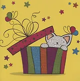 Алмазная мозаика MAZARI Открытка своими руками Живой подарок 15х15 см., ОПП-упаковка