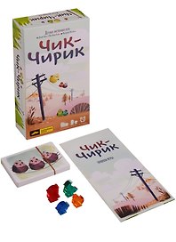 Настольная игра Cosmodrome Games Чик-Чирик   Артикул 52019/52018