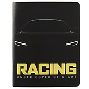 Тетрадь в клетку Academy Style, "Гоночные авто", 80 листов, в ассортименте