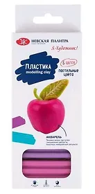 Набор пластики Я-Художник! 120гр 6цв, пастельные цвета