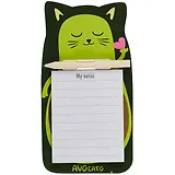 Блок для записи с карандашом 90*170 на магните "AVOcato", инд.уп.