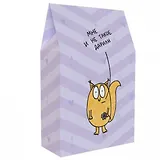 Коробка подарочная Антибуки Мне и не такое дарили 18*11см