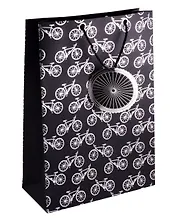 Пакет А3 46*33*10 "Велосипед" нейтр., бум.мат.ламинат