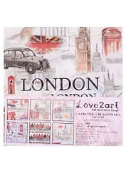 Салфетки для декупажа (ассорти) "Города Европы", 6 шт