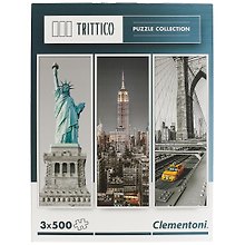 Пазл Clementoni Trittico 3х500 эл. Легенды Нью-Йорка 39305