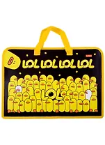 Папка для тетрадей "Кря-Кря", молния, ручки, А4