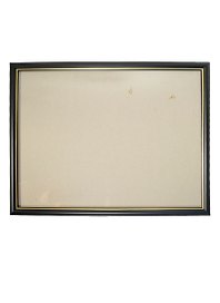 Рама 35*45 деревянная, цв. черный с золотом, со стеклом, Двуреченский