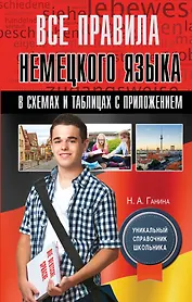 Все правила немецкого языка в схемах и таблицах с приложением
