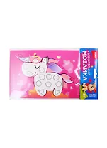 Км-001 Увлекательная мозаика Единорог (4+) (набор для творч.) (упаковка) (LORI)