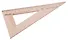 Угольник 15см 30*60*90 деревянный - 1