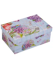 Коробка подарочная "Сирень" 17*11*7.5см, картон, Kairui