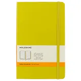 Записная книжка Moleskin Classic Large, твёрдая обложка, жёлтая, А5