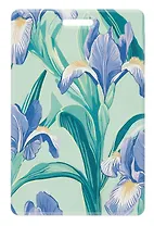 Чехол для карточек вертикальный Флора Ирисы (ДК2024-477)