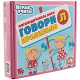 Лото логопедическое Говори правильно Л