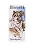Скетчбук 105*220 80л "Волк" белый офсет, 160г/м2, тв.обложка, широкая евроспираль - 0