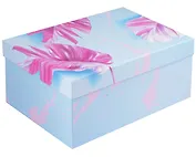  Коробка подарочная "Лагуна небесная" 29*19*8см, Новый год, картон