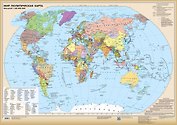 Настенная карта. Мир. Политическая карта. (850*1210) (1:28млн.)