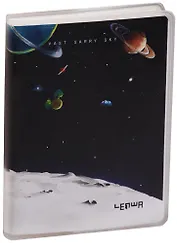 Записная книжка А7 80 листов клетка "Space adventure"