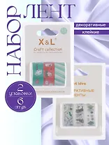 Набор клейкой декоративной ленты Котики (3шт.) (11-22881-8327) (блистер)+Набор клейкой декоративной ленты Кошечки (3шт.) (11-22881-8328) (блистер)