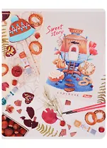 Тетрадь в клетку Hatber, Sweet Story, 48 листов, в ассортименте