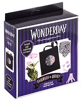 Набор для творчества. Вышивка на шоппере. "Wonderday". Витраж