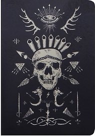 Блокнот «Череп и кости» А6