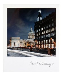 Открытка одинарная "Казанский собор. Фото"