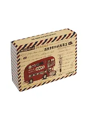 Блокнот Автобус красный №11 (003268) (10х5,8) (Карамба)