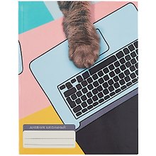Дневник для средних и старших классов Unnika, Working cat